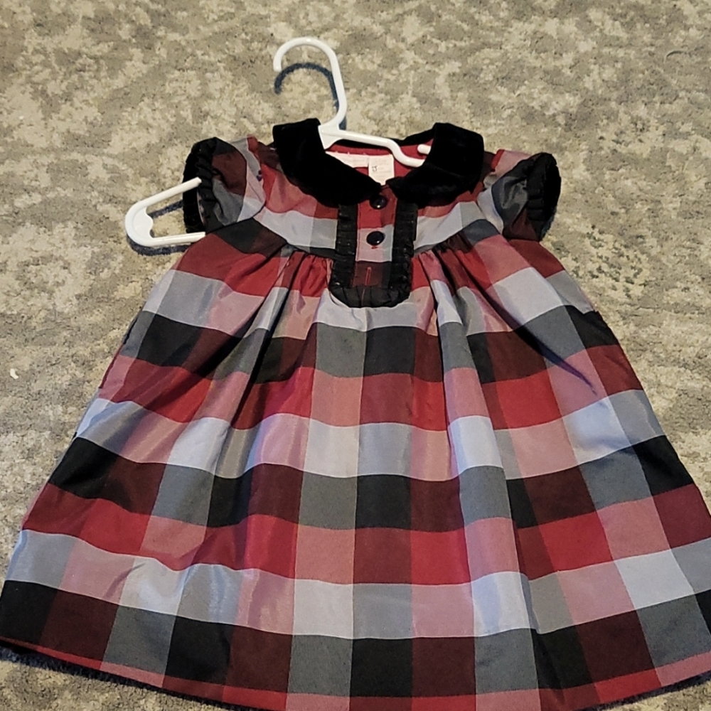 Plaid Dress with slip
